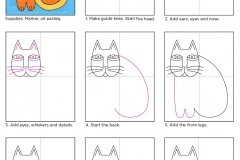 Laurel-Burch-cat-diagram